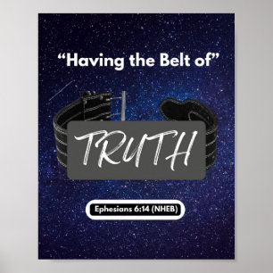 Mit dem Gürtel der Wahrheit - 8 x 10 Poster