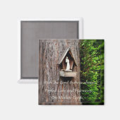 Mit dem Herrn.. Magnet (Vorderseite/Rückseite)