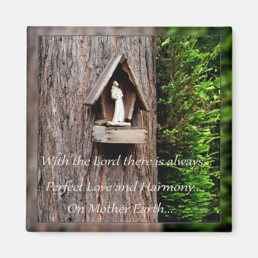 Mit dem Herrn.. Magnet (Vorne)