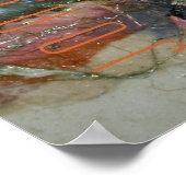 Mit dem Herzplakat sehen Poster (Ecke)