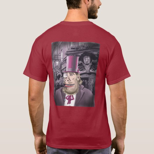 Mit dem Hyde-Männer-T - Shirt umgehen (Rückseite)