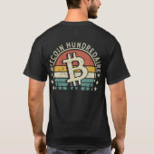 Mit dem "iBit Stock Price" Bitco die Zukunft verfo T-Shirt (Rückseite)