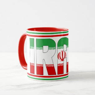 "Mit dem Iran trinken" Patriotischer Kaffee Tasse