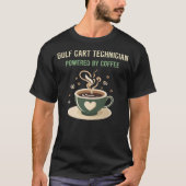 Mit dem Kaffeemaschinenhersteller T-Shirt (Vorderseite)