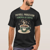 Mit dem Kaffeezahlenrechner T-Shirt (Vorderseite)
