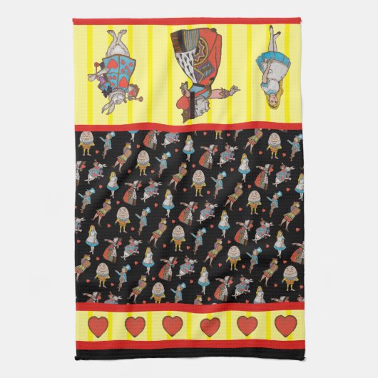 Mit dem Kopf weg! Geschirrtuch (Vertikal)