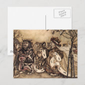 Mit dem Kopf weg! Postkarte (Vorne/Hinten)