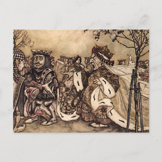 Mit dem Kopf weg! Postkarte (Vorderseite)