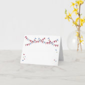 Mit dem Kopfe stoßen - Karte (Gelbe Blume)