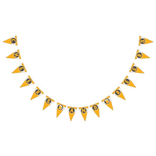 Mit dem Kopfe stoßender Wimpel der Beifall-und Wimpelkette (Alle)