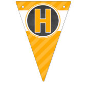 Mit dem Kopfe stoßender Wimpel der Beifall-und Wimpelkette (Zweite Fahne)