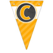 Mit dem Kopfe stoßender Wimpel der Beifall-und Wimpelkette (Erste Fahne)