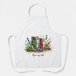 Mit dem Kräutergeflecht Elegance das Leben bereich Schürze