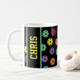 Mit dem Namen Pickleball: mehr Pickleballs auf sch Kaffeetasse