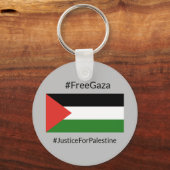 Mit dem palästinensischen Schlüsselanhänger für ei (Rückseite)