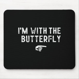 Mit dem passenden Butterfly-Lazy-Kostüm Halloween Mousepad