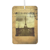 Mit dem Poststempel Paris Autolufterfrischer (Vorderseite)