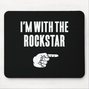 Mit dem Rockstar Lustiges Halloween Paarkostüm Mousepad