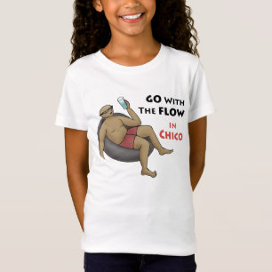 Mit dem Strom in Chico schwimmen T-Shirt