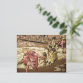 Mit dem Teufel tanzen Postkarte (Stehend Vorderseite)