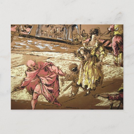 Mit dem Teufel tanzen Postkarte (Vorderseite)