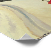 Mit dem Traktor zur Schafe Poster (Ecke)