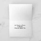 Mit dem Verlust des Beileids, Grand Canyon Wolken Karte (Innenseite)