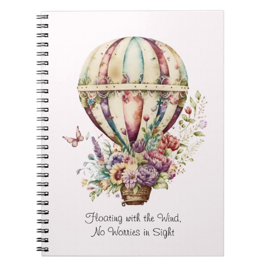 Mit dem Wind schweben Notizblock (Vorderseite)