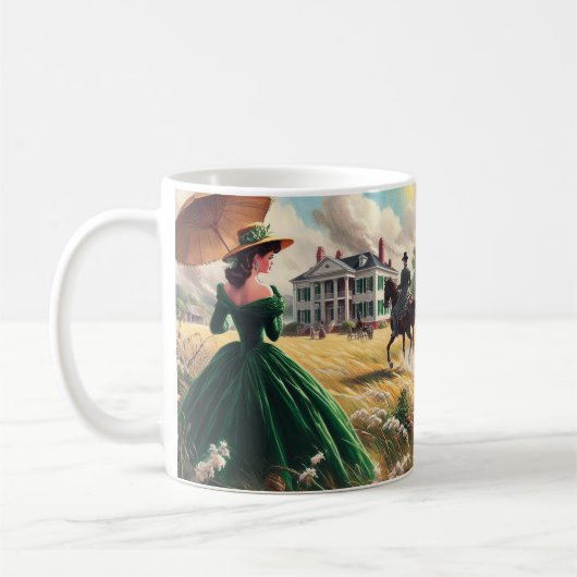 Mit dem Wind verschwinden Kaffeetasse (Links)