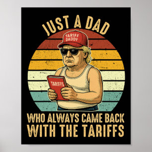 Mit dem Zöllner Trump-Vatertag Poster