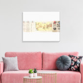 Mit dem Zug ab Chicago Leinwanddruck (Insitu (Wohnzimmer))