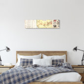 Mit dem Zug ab Chicago Leinwanddruck (Insitu (Schlafzimmer))