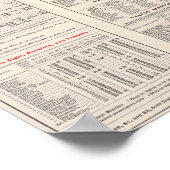 Mit dem Zug ab Chicago Poster (Ecke)