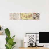 Mit dem Zug ab Chicago Poster (Heimbüro)