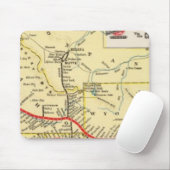 Mit dem Zug nach Chicago Mousepad (Mit Mouse)