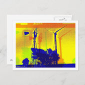 Mit den alten und mit den neuen postkarte (Vorne/Hinten)