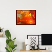 Mit den Fishien schwimmen Poster (Heimbüro)