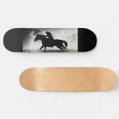 Mit den Geistern laufen - Pferde Skateboard (Horizontal)