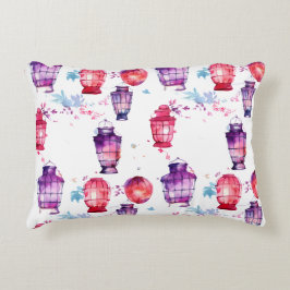 Mit den Lanterns bewundern Sie den Stil der Wasser Dekokissen