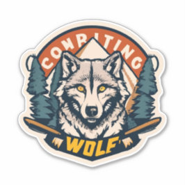 Mit den Premium Wolf Sticker Designs knacken!