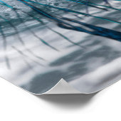 Mit den Quallen schwimmen Poster (Ecke)