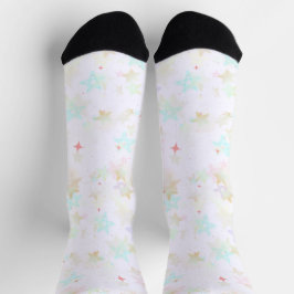 Mit den Sternen hell Socken