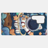 Mit den Sternen ins All fliegen Samsung Galaxy Hülle (Rückseite (Horizontal))
