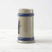 Mit den Stümpern verbunden Bierglas (Mittel)
