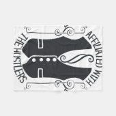 Mit den Stümpern verbunden Fleecedecke (Vorderseite (Horizontal))