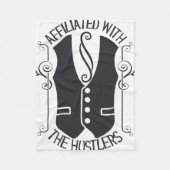 Mit den Stümpern verbunden Fleecedecke (Vorderseite)