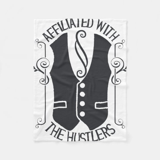 Mit den Stümpern verbunden Fleecedecke (Vorderseite)