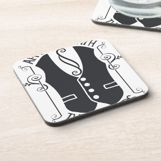 Mit den Stümpern verbunden Getränkeuntersetzer (Linke Seite)