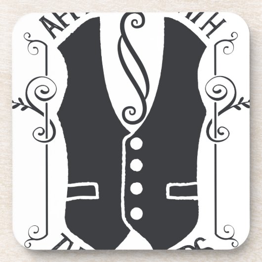 Mit den Stümpern verbunden Getränkeuntersetzer (Vorderseite)