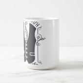 Mit den Stümpern verbunden Kaffeetasse (Mittel)